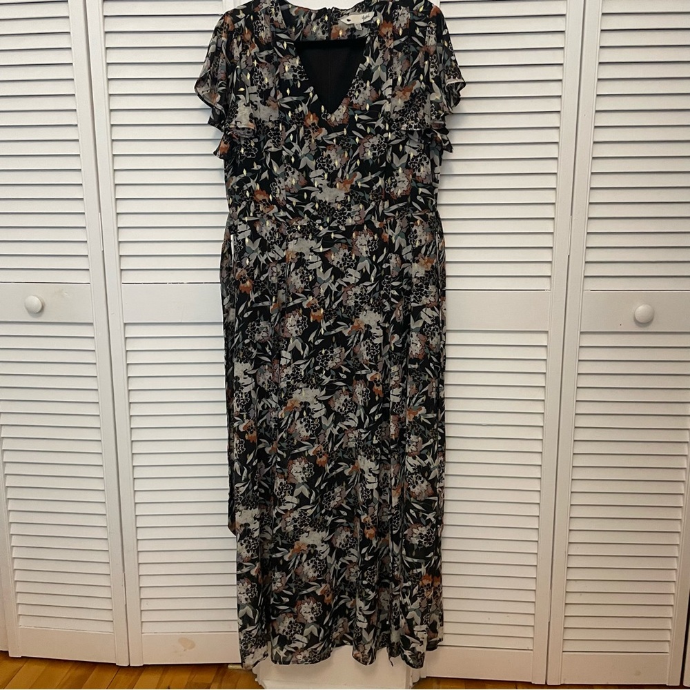 Yumi maxi floral dress size 14 new (fits 12)